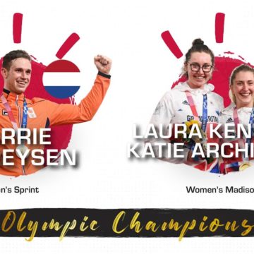 Great Britain gets 1st-ever Gold medal in Women’s Madison, Lavreysen (NED) wins Gold in Men's Sprint Great Britain gets 1st-ever Gold medal in Women’s Madison, Lavreysen (NED) wins Gold in Men's Sprint