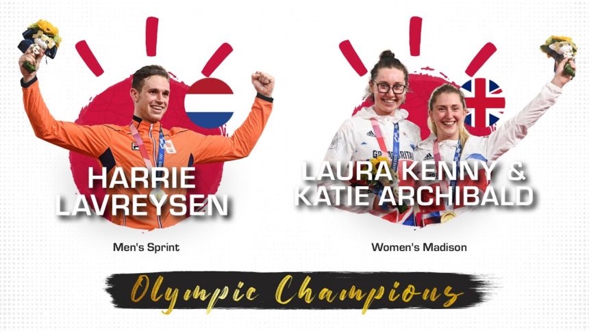 Great Britain gets 1st-ever Gold medal in Women’s Madison, Lavreysen (NED) wins Gold in Men's Sprint Great Britain gets 1st-ever Gold medal in Women’s Madison, Lavreysen (NED) wins Gold in Men's Sprint