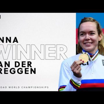 Winning rainbow stripes with Anna Van der Breggen | UCI Road World Championships