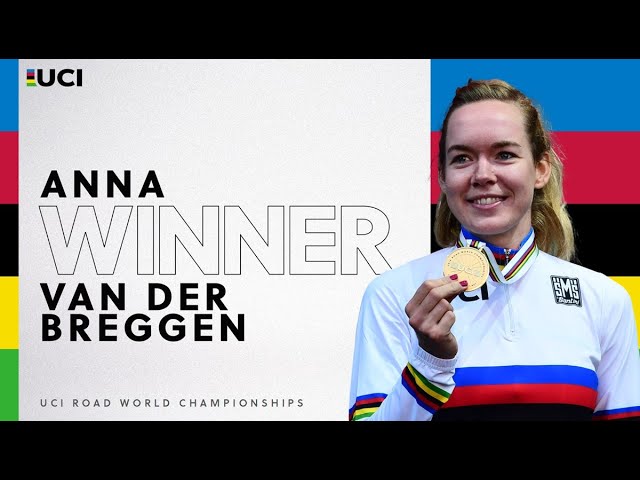 Winning rainbow stripes with Anna Van der Breggen | UCI Road World Championships