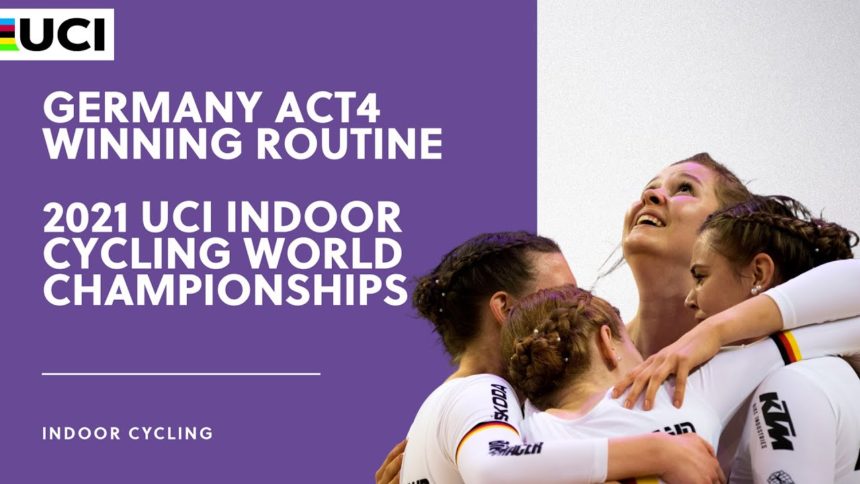 Germany ACT4 winning routine | 2021 UCI Indoor Cycling World Championships Germany ACT4 winning routine | 2021 UCI Indoor Cycling World Championships