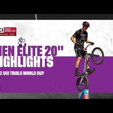 Round 1 - Men Elite 20" VIc Highlights | 2022 UCI Trials World Cup