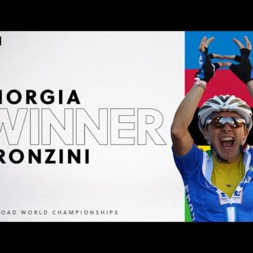 Winning rainbow stripes with Giorgia Bronzini (ITA) | 100 years of passion