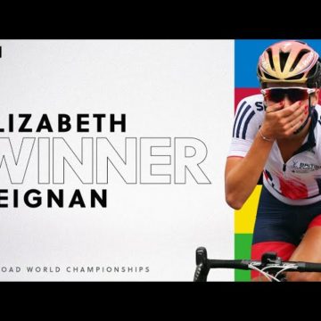 Winning rainbow stripes with Lizzie Deignan (GBR) | 100 years of passion