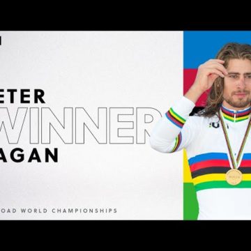 Winning rainbow stripes with Peter Sagan (SVK) | 100 years of passion