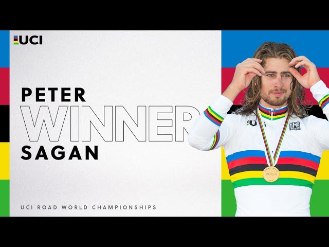 Winning rainbow stripes with Peter Sagan (SVK) | 100 years of passion
