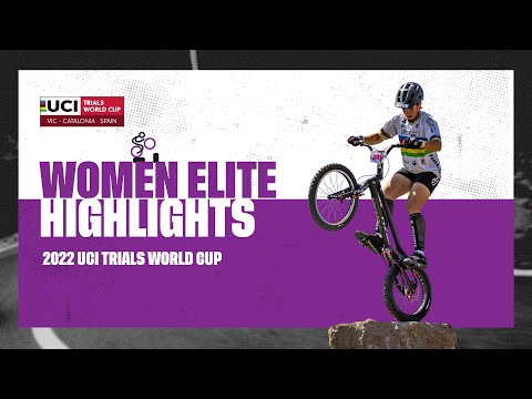 Round 1 - Women Elite Vic Highlights | 2022 UCI Trials World Cup