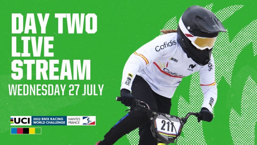 Live Stream - Day Two | 2022 UCI BMX World Challenge, Nantes (FRA) Live Stream - Day Two | 2022 UCI BMX World Challenge, Nantes (FRA)