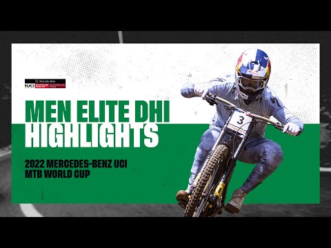 Round 10 - Men Elite DHI Mont-Sainte-Anne Highlights | 2022 Mercedes-Benz UCI MTB World Cup