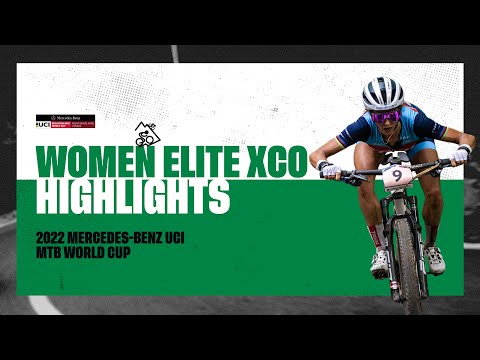 Round 10 - Women Elite XCO Mont-Sainte-Anne Highlights | 2022 Mercedes-Benz UCI MTB World Cup