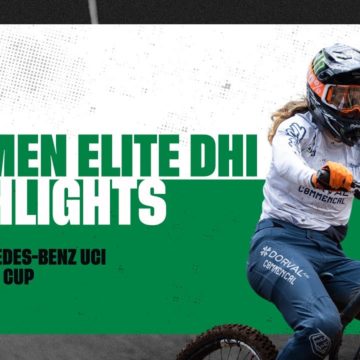 Round 9 - Women Elite DHI Snowshoe Highlights | 2022 Mercedes-Benz UCI MTB World Cup