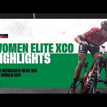 Round 9 - Women Elite XCO Snowshoe Highlights | 2022 Mercedes-Benz UCI MTB World Cup