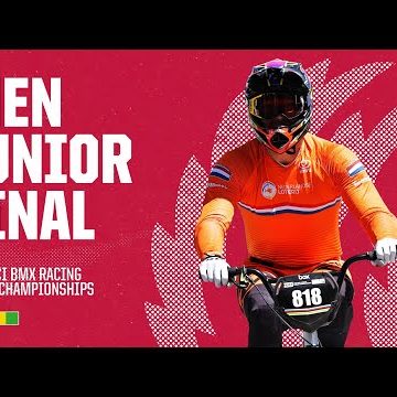 Men Junior Final | Nantes 2022 UCI BMX Racing World Championships