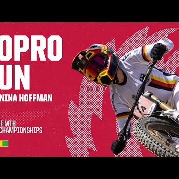 Nina Hoffmann's full GoPro Downhill run - Les Gets (FRA)