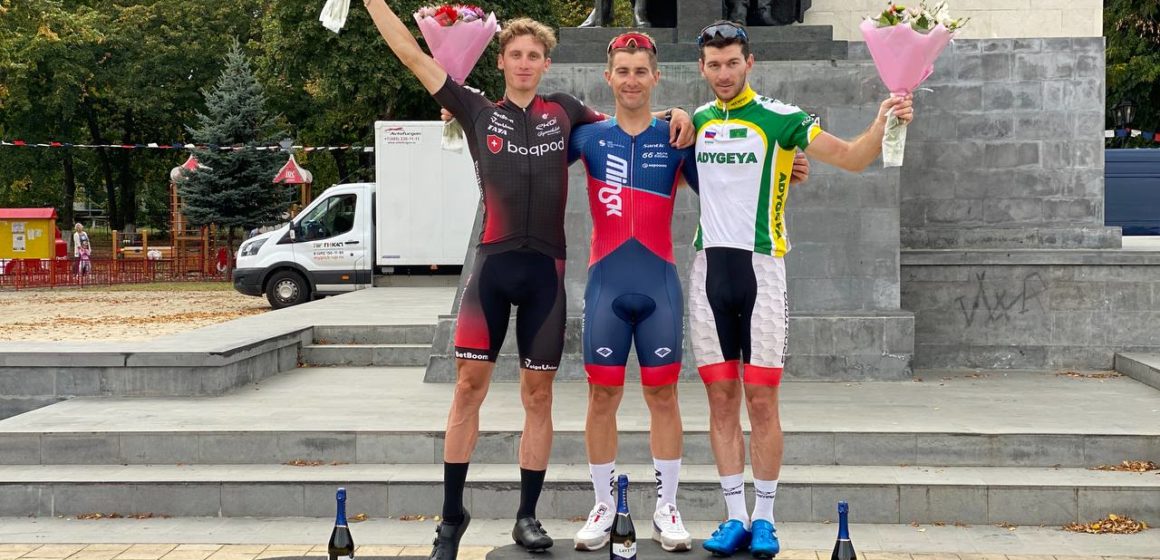 Артем Ныч — чемпион России по велоспорту-шоссе в многодневной гонке