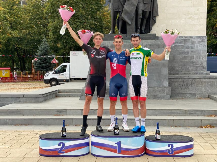 Артем Ныч — чемпион России по велоспорту-шоссе в многодневной гонке