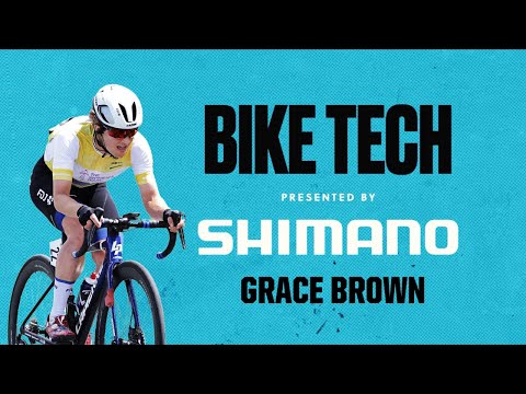Grace Brown Bike Tech with Shimano | 2022 UCI Road World Championships