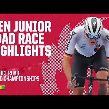 Men Junior Road Race Highlights | 2022 UCI Road World Championships Men Junior Road Race Highlights | 2022 UCI Road World Championships