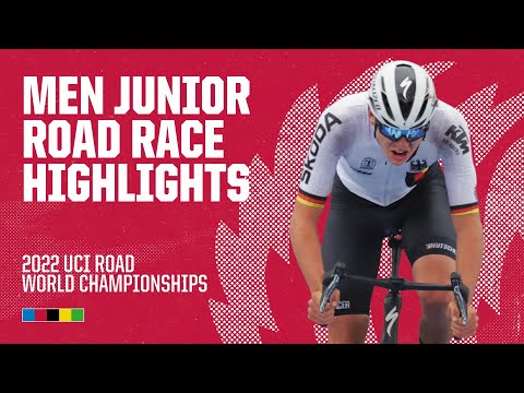 Men Junior Road Race Highlights  | 2022 UCI Road World Championships