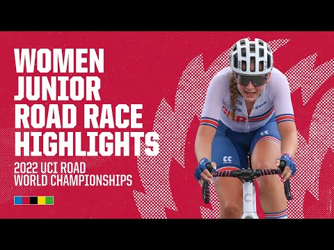 Women Junior Road Race Highlights  | 2022 UCI Road World Championships
