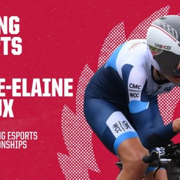 Cycling Esports with Maude-Elaine Le Roux