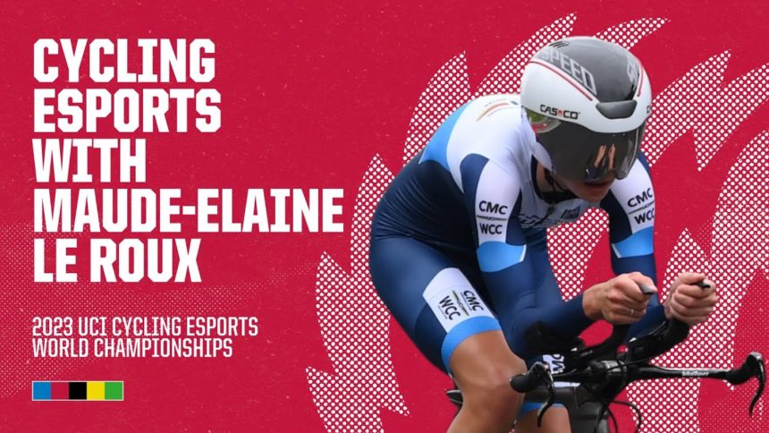 Cycling Esports with Maude-Elaine Le Roux