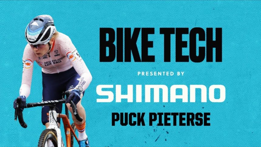 Puck Pieterse Bike Tech with Shimano | 2023 UCI Cyclo-cross World Championships