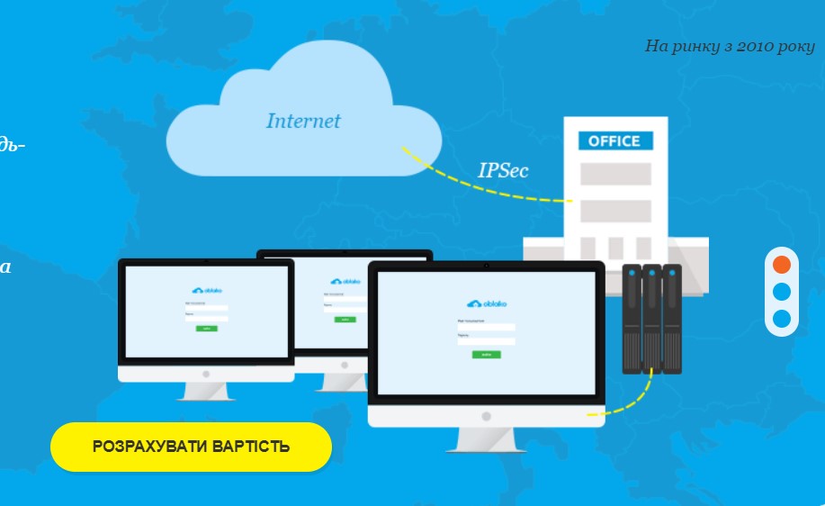 Оренда серверів від компанії Oblako