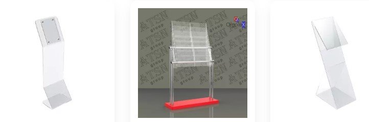 1394503 Рекламные стойки: Как привлечь внимание клиентов с помощью эффективных рекламных стоек из оргстекла.