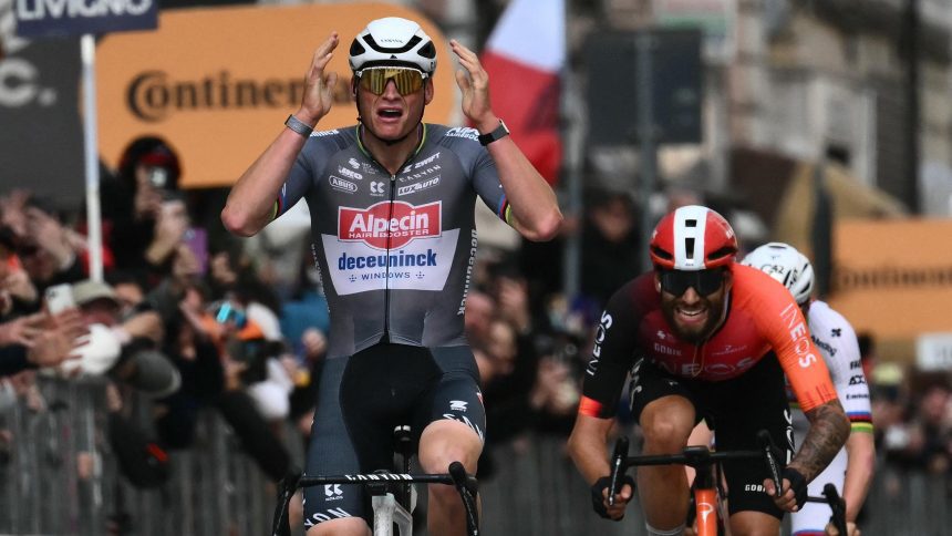 12756d785db2d37eceb75f4670c0983c Ван дер Поэль выигрывает захватывающего Милан-сан Ремо