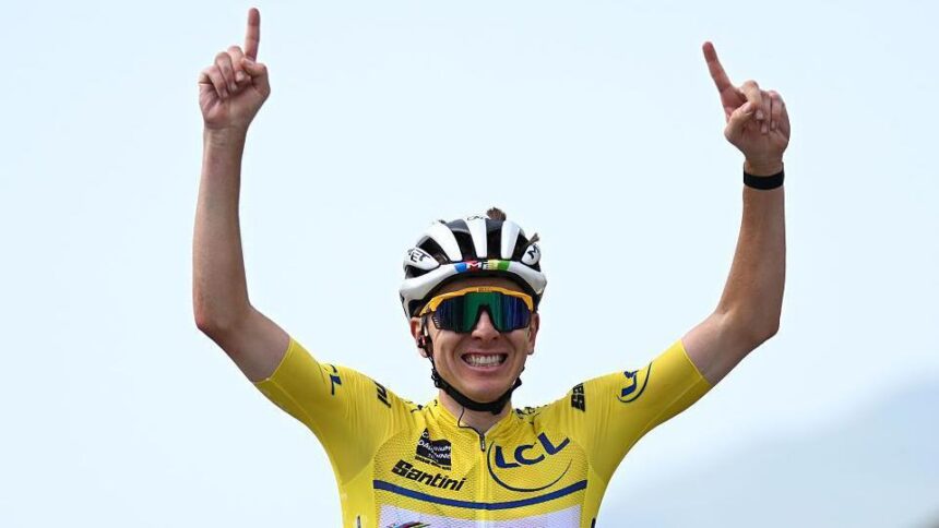 52c8416f7dc6e292f391b545ebe3ea87 Погакар выиграет вторую стадию дофина, чтобы сохранить лидерство