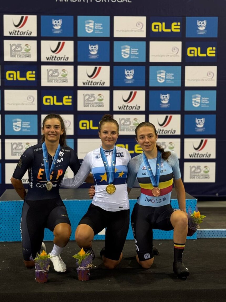 Российские велогонщики триумфально выступили в четвертый день Чемпионата Европы среди молодежи в Анадии, завоевав шесть медалей!