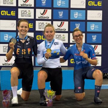 Триумфальный старт: российские велогонщики завоевали золото и бронзу в первый день чемпионата Европы по велоспорту на треке в Анадии!