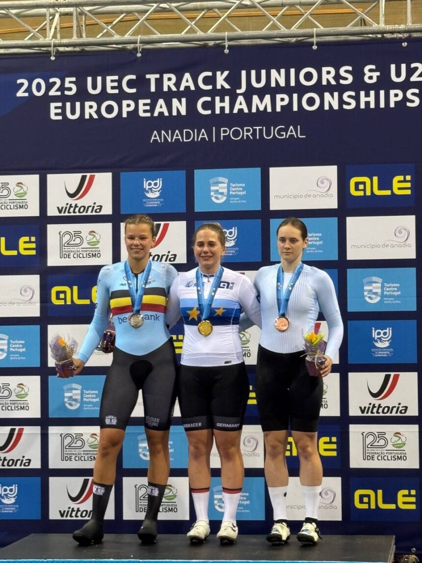 Чертихина завоевала бронзу в спринте чемпионата Европы на треке среди юниоров