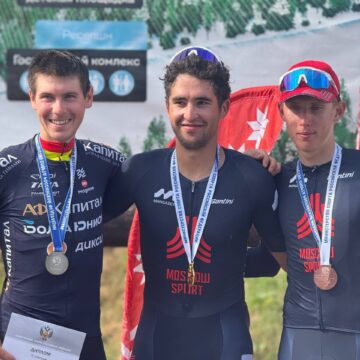 Победителем чемпионата России в горной гонке в Ижевске стал Михаил Вьюношев