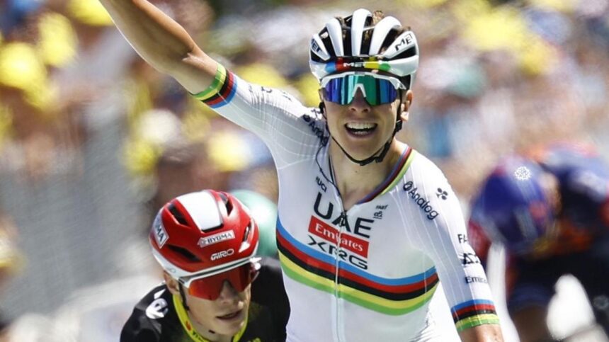 d772963fc5920dc416b3d4b122ff70a8 Pogacar выигрывает седьмой стадии, чтобы восстановить лидерство в гонке