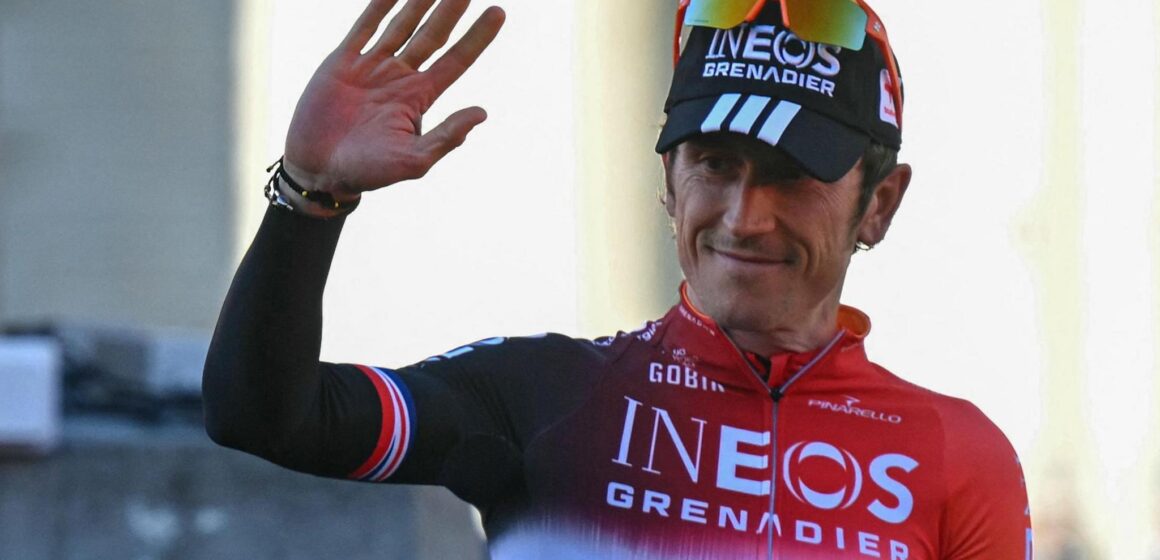 Езда на велосипеде Великий Томас прощается с эмоциональным туром