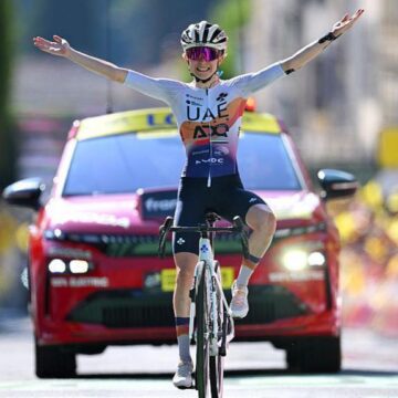 Сквибан выиграл шестой этап женского Тур де Франс