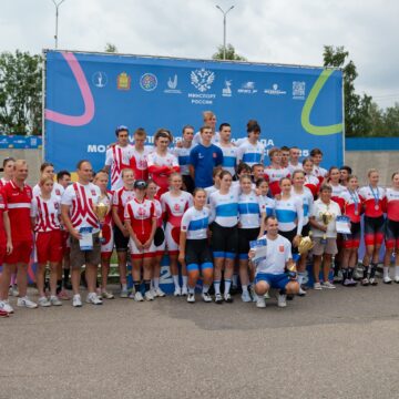 Команда Санкт-Петербурга заняла первое место на VI летней Спартакиаде молодежи России на треке