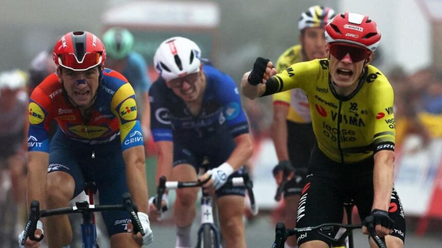 Вингегаард лидирует на Вуэльте с долгожданной победой