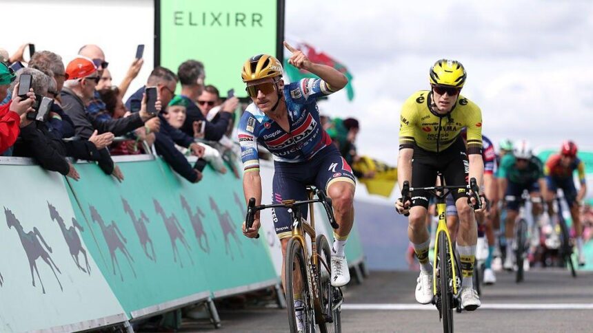 Evenepoel выиграл предпоследний этап Tour of Britain