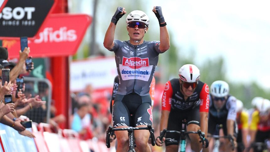 Philipsen обыграл Педерсена и выиграл 19-й этап Вуэльты