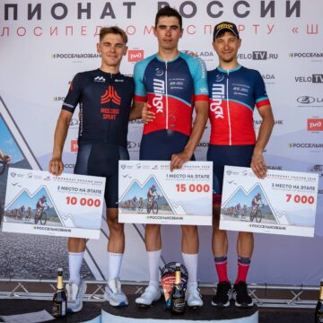 Первый на третьем этапе «Дружбы народов Северного Кавказа» белорусский гонщик — Василий Строков