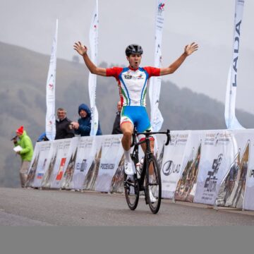 Первый на шестом горном «королевском» этапе «Дружбы народов Северного Кавказа» — Максим Мишанков