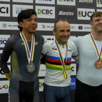 Иван Ермаков завоевал бронзу на чемпионате мира по паравелоспорту в Рио-де-Жанейро