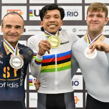 a12842a6d2d49290dc18bdc82adf677b Триумфальное выступление Ивана Ермакова на чемпионате мира по паравелоспорту на треке в Рио-де-Жанейро