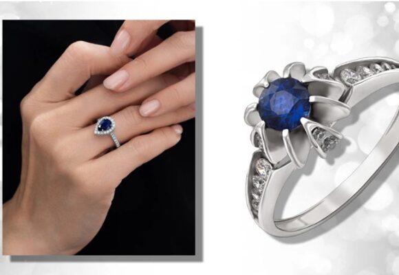 Золотые кольца с сапфиром: королевская красота в вашей ювелирной коллекции