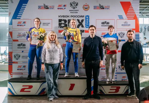 Майя Савина — триумфатор первого этапа Кубка России по BMX-гонкам в Саранске