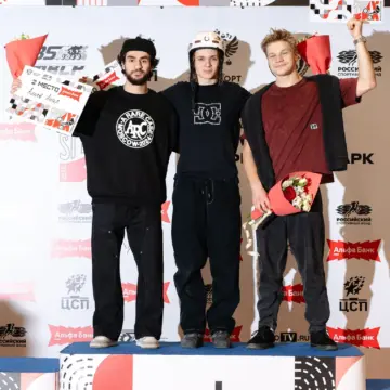 Арсений Любишкин снова одержал победу на этапе Альфа-Банк Кубка России по BMX-фристайлу в Казани