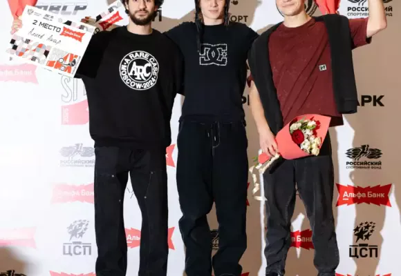 Арсений Любишкин снова одержал победу на этапе Альфа-Банк Кубка России по BMX-фристайлу в Казани